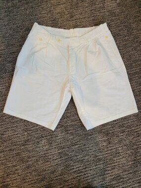 Massimo Dutti Adjustable Waist Closure Shorts